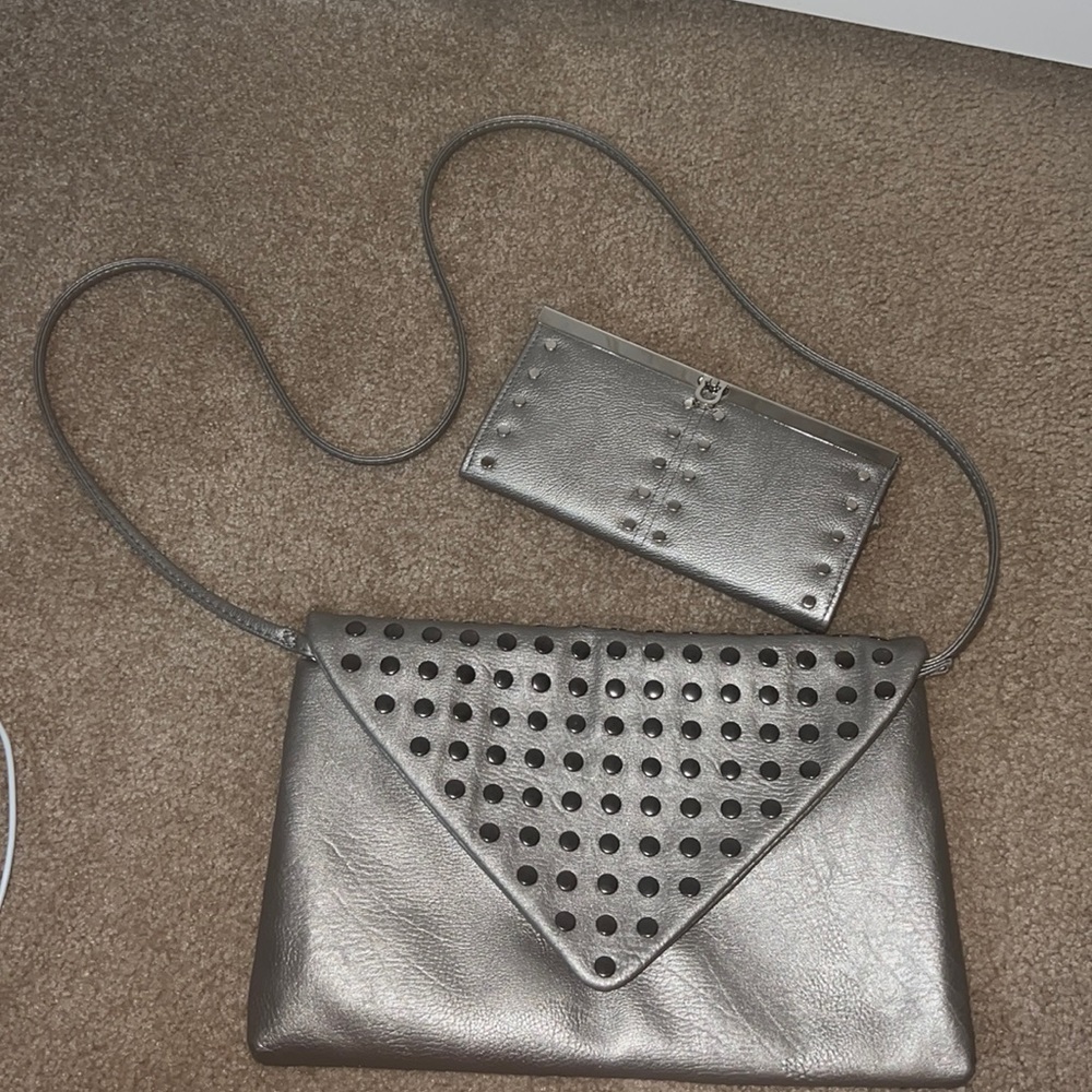 Cross body and matching wallet